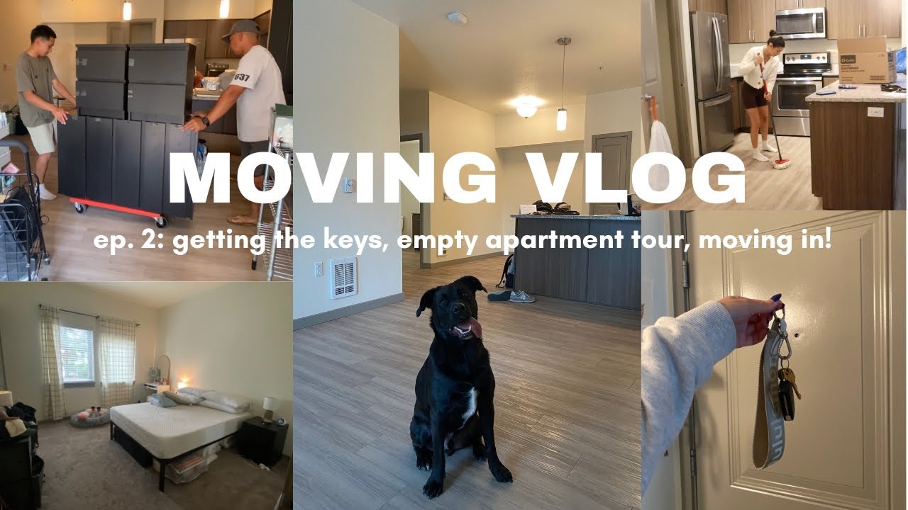 Moving Vlog Ep 2 Getting The Keys Empty Apartment Tour Moving In Moving Vlog Ep 2 Getting The Keys Empty Apartment Tour Moving In