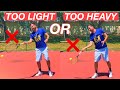 Are You Playing with the Wrong Tennis Racquet? | Too Light vs Too Heavy