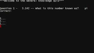 Python Challenge 8 - Multiple Choice Quiz