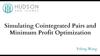 Pairs Trading: The Cointegration Approach and Minimum Profit Optimization