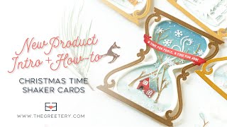 New Product Intro + How-to: Hourglass Shaker Cards