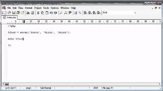 Beginner PHP Tutorial - 38 of 200 - Introduction to Arrays (www.dynamicwebart.com)