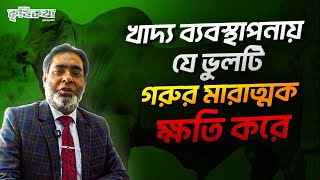 ব্রয়লার ফিড গরুকে খাওয়ালে যেই ক্ষতি হতে পারে? । কৃষিবিদ ড. মোঃ সফিকুর রহমান