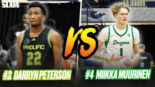 5⭐️ Matchup Got Heated! 🔥 Darryn Peterson \u0026 Prolific Prep vs Miikka Muurinen \u0026 AZ Compass 🚨