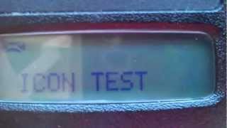 MOTOROLA GP 380 TEST LCD ICON