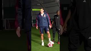 Skill by ozil on fire💥 #shorts #sports #football #ozil #games