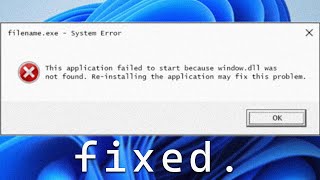 How to Fix Missing DLL Files in Windows 11 [Easy Guide]