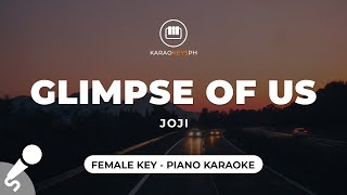 Download Lagu Glimpse Of Us Joji Female Key MP3 & Video MP4, 3GP