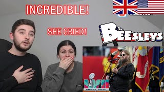 British Couple Reacts to the Star Spangled Banner by Chris Stapleton! (EMOTIONAL)