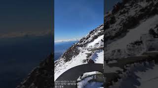 10月23日　今日の富士山頂　富士宮口PT315