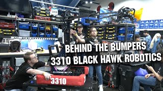 Behind the Bumpers | 3310 Black Hawk Robotics | Charged Up Robot