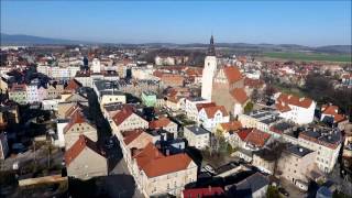 Dzierżoniów z lotu ptaka Phantom 4