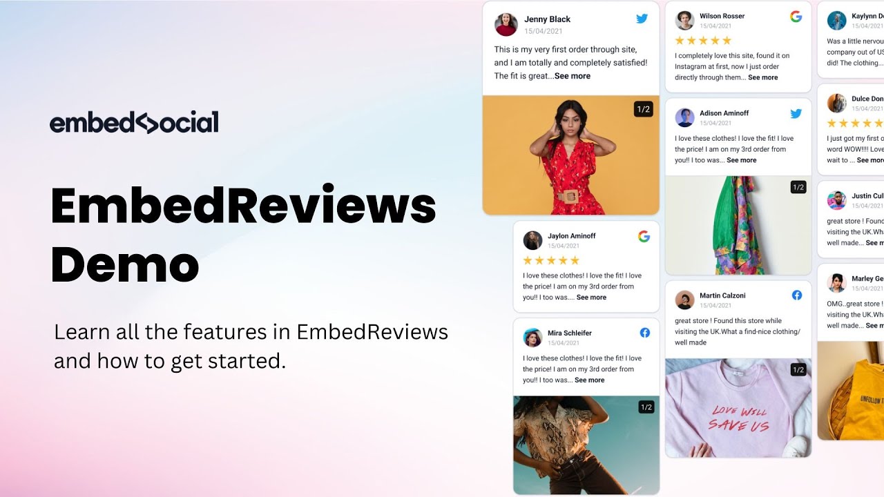 Embedreviews Platform Overview Embed Google Reviews Widget Youtube