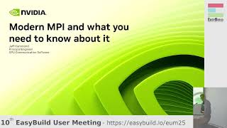 EUM'25 - Keynote: Modern MPI and what you need to know about it