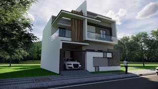 30x45 feet home design plan with 3 beds plan