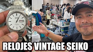 BUSCANDO RELOJES SEIKO VINTAGE EN UN MERCADO DE PULGAS EN TOKYO