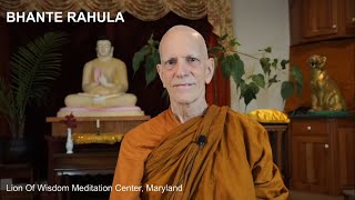 MN 56 Upali Sutta // Sutta Study, QnA \u0026 Guided Meditation // Bhante Y. Rahula // Sept. 16. 2020