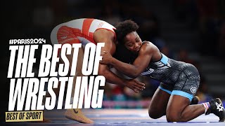 Best wrestling moments at #Paris2024 🤼‍♀️