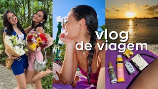 VLOG DE VIAGEM | preparativos, aeroporto, praia \u0026 família⛱️