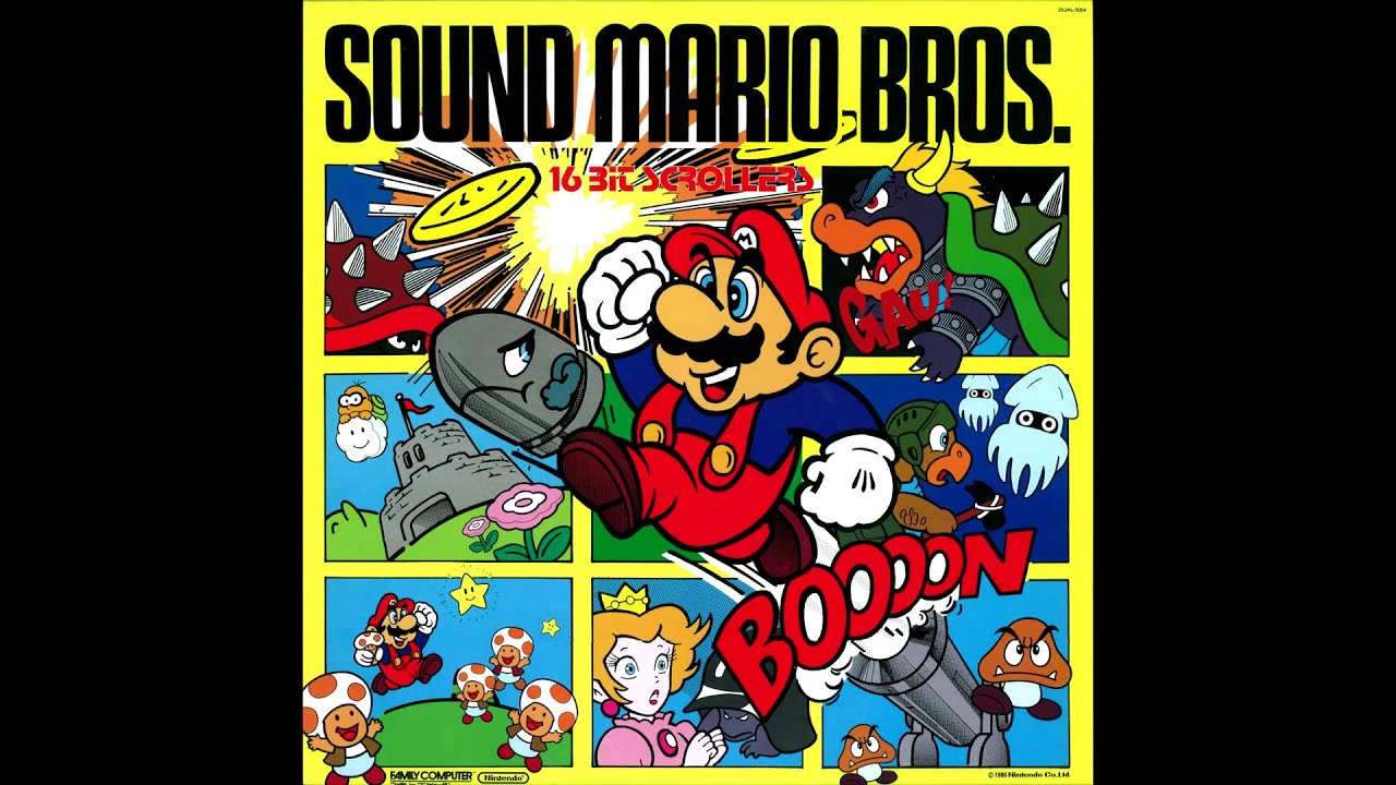 Sound Mario Bros. Track 3: Super Mario Brothers Counterattack - YouTube