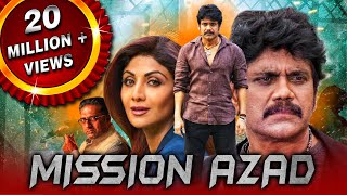 Mission Azad (Azad) Telugu Hindi Dubbed Movie | Nagarjuna, Shilpa Shetty, Soundarya