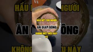 Ăn giăm bông không biết điều này | giò chả Bộ Bích #shorts