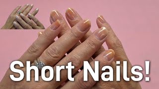 Find out WHY I filed my nails short and discover how to apply nail polish to SHORT NAILS!