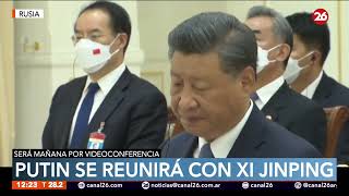 RUSIA | Putin se reunirá con Xi Jinping por videoconferencia
