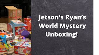 Jetson’s Ryan’s World Mystery Toy Unboxing