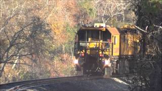 Loram Rail Grinder On The NS P-Line in Alabama