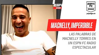 ¡IMPERDIBLE! Macnelly Torres eligió el equipo de sus amores, habló de Rueda y también de Osorio