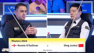 Ronnie O'Sullivan vs Ding Junhui 2024 Masters Snooker #147