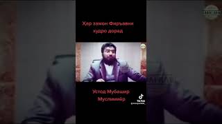 Устод Мубашир Муслим Ёр ( Фиръавни Замон )