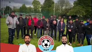 #Goenkar in UK Support ONLY #RGP ⚽🔥 #manojparab #RubertPereira 😍 #viral