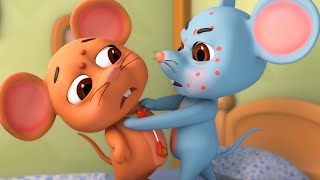 दो चूहे थे- Do Chuhe The Mote Mote The \u0026 More I Hindi Rhymes For Kids I Rat Cartoon | Jugnu kids