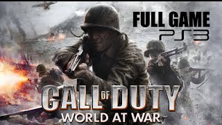Call Of Duty: World At War - Walkthrough Gameplay (PS3) FULL GAME - no commentary