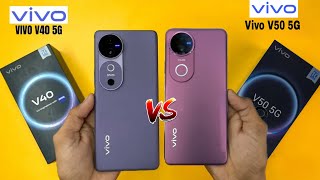 Vivo v50 5g vs Vivo V40 5g Comparison | Camera Test,Battery Test,Bgmi Test | Camera Phone under 40k