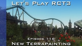 Let's Play Rollercoaster Tycoon 3 - Episode 116 - New Terrapainting