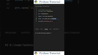 Creating PowerPoint Presentations With Python | Python Tutorial