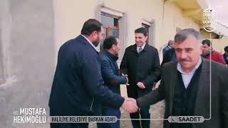 ŞANLIURFA HALİLİYE BELEDİYE BAŞKAN ADAYI MUSTAFA HEKİMOĞLU