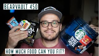 Bear Vault 450 (BV450 Bear Canister) REVIEW | How much FOOD will it hold?