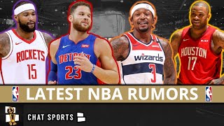 NBA Rumors On DeMarcus Cousins & Blake Griffin Futures + Bradley Beal & PJ Tucker Trade Rumors