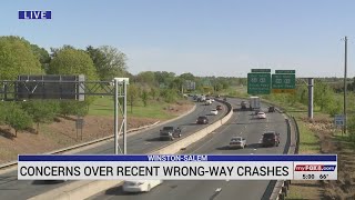 Winston-Salem residents concerned after wrong-way crashes