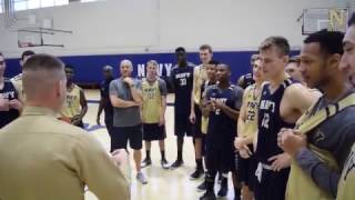 Navy MBB - Seniors Receive Service Assignments