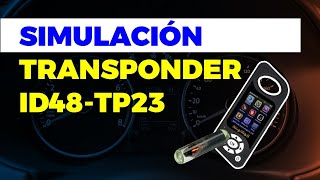 Simulación de transponder id48 tp23