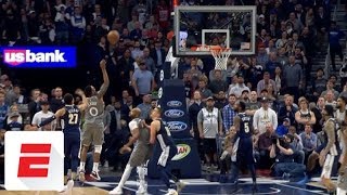 Jeff Teague hits the shot that ends the Timberwolves' 14-year playoff drought | ESPN