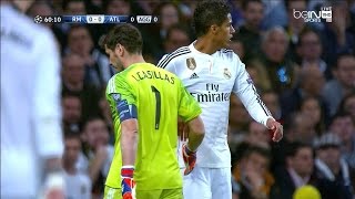 Rafael Varane vs Atletico Madrid 22 04 2015
