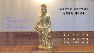 [관음재일] 2024.0704.목. 천일정진 저녁공부 (+1083일) - 수심결독송