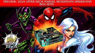 Preview: 2024 Upper Deck Marvel Renditions Spider-Man Box Sets