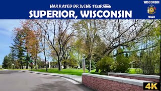 ๐๏ธ Superior, Wisconsin ๐ 4K Drive